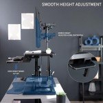 VIVO 32-inch Height Adjustable Standing Desk Converter