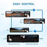 JOMISE 4K Mirror Dash Cam with Dual Cameras