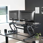VIVO 42" Adjustable Sit-Stand Desk Converter