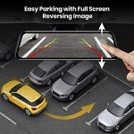 AUTO-VOX V5PRO 1080P Touch Screen Rear View Camera