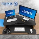 FITUEYES 36” Adjustable Standing Desk Converter