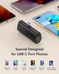 2-Pack 5000mAh USB-C Portable Chargers for Android