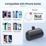 2 Pack Mini Portable Charger for iPhone 5200mAh