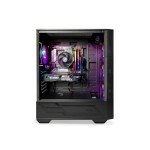 NSX GAMING PC Tomcat AMD Ryzen 5 5500 3.6 GHz, RTX 3050, 512 GB NVME SSD, 16GB DDR4 RGB RAM 3600, 650W Bronze PSU, Windows 11 Home 64-bit Built in USA WiFi Ready
