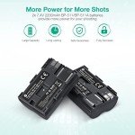 FirstPower BP-511 Battery 2-Pack with Dual Charger