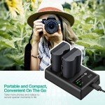 FirstPower BP-511 Battery 2-Pack with Dual Charger