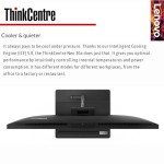 Lenovo ThinkCentre Neo 30a 23.8" FHD Business All-in-One, i5-12450H, 16GB RAM, 512GB SSD, DVD-RW, Wired KB & Mouse, RJ-45, HDMI, Wi-Fi 6, Webcam, Windows 11 Pro, Black