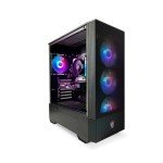 NSX GAMING PC Tomcat AMD Ryzen 5 5500 3.6 GHz, RTX 3050, 512 GB NVME SSD, 16GB DDR4 RGB RAM 3600, 650W Bronze PSU, Windows 11 Home 64-bit Built in USA WiFi Ready