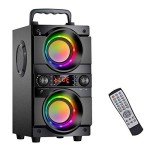 60W Portable Bluetooth Speaker with Heavy Bass