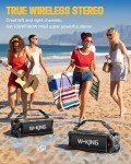 W-KING Waterproof Bluetooth Speaker with Power Bank