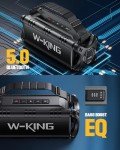 W-KING Waterproof Bluetooth Speaker with Power Bank