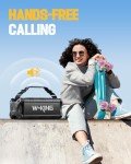 W-KING Waterproof Bluetooth Speaker with Power Bank