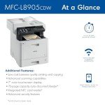 Brother MFC-L8905CDW Color Laser All-in-One Printer