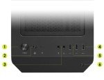 NSX GAMING PC Tomcat AMD Ryzen 5 5500 3.6 GHz, RTX 3050, 512 GB NVME SSD, 16GB DDR4 RGB RAM 3600, 650W Bronze PSU, Windows 11 Home 64-bit Built in USA WiFi Ready