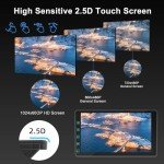 Thebestsvox 7" Wireless Car Stereo with Camera