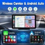 7" Bluetooth Wireless Car Stereo with CarPlay & Android Auto