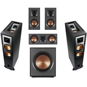 Klipsch R-26FA 5.1 Home Theater System - Black