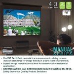 150-Inch Manual Pull Down Projector Screen 8K/4K