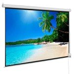 Kshioe Motorized Projector Screen - 92 inch HD