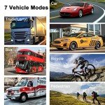 Jimwey 2024 Car Truck GPS Navigator with Maps