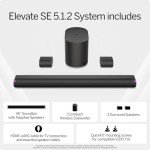 VIZIO Elevate SE 5.1.2 Dolby Atmos Soundbar