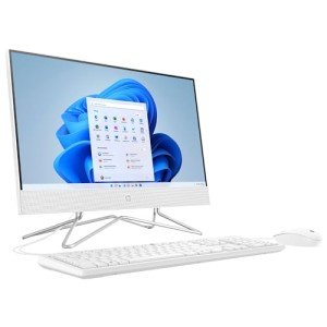 HEWLETT PACKARD HP 21.5"" All-in-One Desktop, Intel Pentium Silver J5040 Processor, Intel UHD Graphics 605, 8 GB RAM, 128 GB Storage, Windows 11 Home S Mode(22-dd0009, 2021) (Renewed)