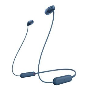 Sony WI-C100 Bluetooth Wireless Earbuds - Blue