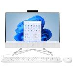 HEWLETT PACKARD HP 21.5"" All-in-One Desktop, Intel Pentium Silver J5040 Processor, Intel UHD Graphics 605, 8 GB RAM, 128 GB Storage, Windows 11 Home S Mode(22-dd0009, 2021) (Renewed)