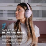 JLab JBuds Lux ANC Wireless Headphones - Mauve