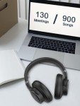 KVIDIO Bluetooth Active Noise Cancelling Headphones