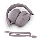 JLab JBuds Lux ANC Wireless Headphones - Mauve