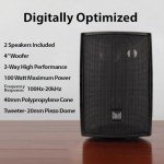 Dual Electronics 8.25" 3-Way High Performance Speakers