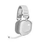 CORSAIR HS80 RGB Wireless Gaming Headset - White