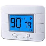 Single Stage Non-Programmable Thermostat with LCD Display