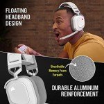 CORSAIR HS80 RGB Wireless Gaming Headset - White