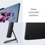 ASUS M3702 All-in-One, 27” FHD Display, AMD Ryzen™ 5 7520U Processor, 16GB RAM, 1TB SSD, Windows 11 Home, Kensington Lock, Black, M3702WFA-PB506