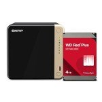 QNAP TS-464 4-Bay High-Performance NAS with 12TB HDD