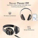 Falebare Bluetooth Over-Ear Headphones with Microphone