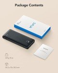 10000mAh Portable Charger with Built-in Cables