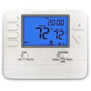 ELECTECK Programmable Digital Thermostat with LCD Display