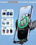 MEMOFO 15W Fast Wireless Car Charger Mount