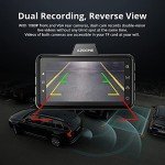 AZDOME Dual Dash Cam with 64GB Card