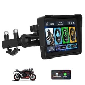 Wireless Apple Carplay & Android Auto Motorcycle Screen