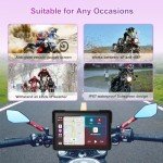 Wireless Apple Carplay & Android Auto Motorcycle Screen