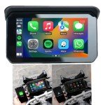 5-Inch Waterproof Motorcycle CarPlay & Android Auto Display