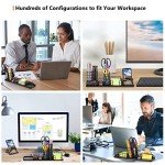 Desk Organizer Set with Pen and Note Holders