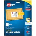 Avery 3-1/3" x 4" Printable Shipping Labels, 150 Pack