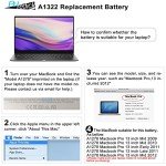 High-Performance Battery Replacement for MacBook Pro 13