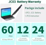 DMKAOLLK JC03 Laptop Battery for HP Series