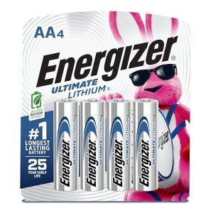 Energizer Ultimate Lithium AA Batteries - 4 Pack
